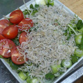 ゆんたな's cooksnap of when they made 九条ネギと水菜とじゃこのサラダ.