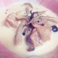 w^_.-w's cooksnap of when they made 鶏モモ肉のクリーム煮.