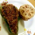 ひーみほ's cooksnap of when they made お肉節約★レンコンの肉詰め.