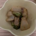 ねるねるねーるね☆'s cooksnap of when they made 簡単♪鶏肉と蓮根の黒酢炒め.