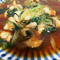 ブルーのママ's cooksnap of when they made 超簡単！ささみと小松菜のうま煮♪.