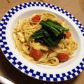 lalaharuu♡'s cooksnap of when they made 和風パスタ✿キャベツ＆しめじ✿.