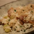akotaka's cooksnap of when they made 茹で塩豚の炊き込みご飯.