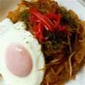 shimi49's cooksnap of when they made 絶品！香ばしくて美味しいキムチやきそば！.