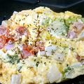 えみえみどぅ's cooksnap of when they made ルクエでえびと野菜のと～ろりオムレツ.