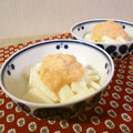 ローズレース's cooksnap of when they made 長いものタラマヨ和え.
