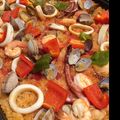 エトゥ's cooksnap of when they made ホットプレートで♪パエリア（おこげ付き）.