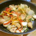 kisetuno's cooksnap of when they made かぶと鶏胸肉のコク旨炒め♪.
