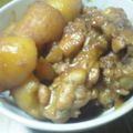 masuke's cooksnap of when they made 鶏手羽とジャガイモの甘辛煮.