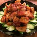 fepeony's cooksnap of when they made 豚バラ巻き蓮根のゴマたっぷりダレからめ.
