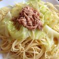 ハニヲ☆'s cooksnap of when they made 激ウマ！超簡単！！ツナの和風パスタ♪.