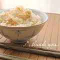 矢切のねぎちゃん's cooksnap of when they made 旨味たっぷり★至福のホタテの炊き込みご飯.