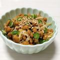 ぱふ♪'s cooksnap of when they made 簡単♡納豆にしらすとインゲン入れてみた♡.