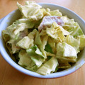ひんべえ's cooksnap of when they made キャベツとソーセージのコク旨サラダ♫.