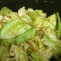 ricchan3's cooksnap of when they made キャベツの胡麻和え.