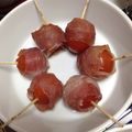 muumi☆'s cooksnap of when they made 実は生ハム＾＾ベーコントマトの串焼き.