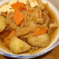 imoky's cooksnap of when they made 肉じゃが風　切干大根とじゃがいものの煮物.