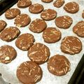 うちなな's cooksnap of when they made バレンタイン★アーモンドココアクッキー.