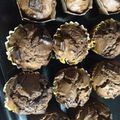 芋姉妹娘's cooksnap of when they made チョコたっぷりマフィン.