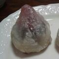 ＊Minnie＊'s cooksnap of when they made 切り餅でいちご大福.