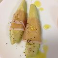 はぎまり's cooksnap of when they made アボカド生ハム巻き.