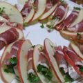 しおかつを's cooksnap of when they made りんご★生ハム★かぼすハニーな1皿.
