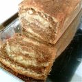 キューピーズトリオ's cooksnap of when they made マーブルパウンドケーキ☆チョコver.