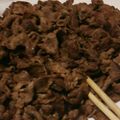 minaminho's cooksnap of when they made 牛肉の甘辛いため☆お弁当にも.