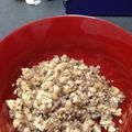 tyawas's cooksnap of when they made お豆腐そぼろでヘルシー三色丼♡.