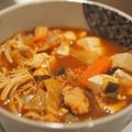 lemonina's cooksnap of when they made 体ホカホカ！味噌キムチ鍋♪.