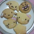 ゆずみつとクローバー's cooksnap of when they made ＨＭで簡単キャラクッキー(*^o^*).