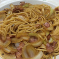 ☆えくぼchef☆'s cooksnap of when they made ベーコンと玉ねぎの和風スパ.