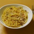 もんしゅしゅ's cooksnap of when they made 簡単シャケとキノコのクリームパスタ.