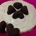 ピンクlotus's cooksnap of when they made チョコレアチーズケーキ.