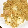 toshiebaba's cooksnap of when they made 酒かす入り✿コク旨焼きそば✿.