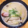 tnaa's cooksnap of when they made 「豆乳で♪白菜とウインナーのクリーム煮」.