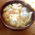 ちいさなそら's cooksnap of when they made 節約！簡単☆鶏団子の中華スープ♪.