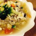 yukki19's cooksnap of when they made 鶏と野菜の胃に優しいリゾット.