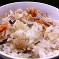 ✿オカピ✿'s cooksnap of when they made おかか香る三菜＆ツナの炊き込みごはん.