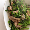 ことまゆさん's cooksnap of when they made アジア風☆*。・空芯菜と豚肉の炒め物.
