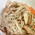 amine1205's cooksnap of when they made 糸こんとごぼうのゴマ煮.