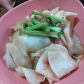 w^_.-w's cooksnap of when they made かぶの梅おかか和え.