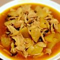 akikikiy's cooksnap of when they made ニンニクパワー！豚バラ大根の炒め煮.