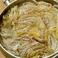 4匹の親ねこ's cooksnap of when they made ミルフィーユ鍋 小栗鍋(●´艸`).