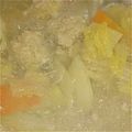 ゆいひなはやた's cooksnap of when they made 肉だんごと春雨の中華スープ.