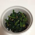 ＊みぃ＊＊'s cooksnap of when they made ほうれん草のアーモンド和え.