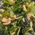 トコタン's cooksnap of when they made めんつゆで簡単☆かぶの葉と油あげの炒め煮.