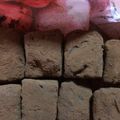 naaay♡r3's cooksnap of when they made 材料三つの簡単生チョコ.