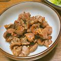 mokun's cooksnap of when they made 砂肝ピリ辛炒め～簡単・スタミナ編.