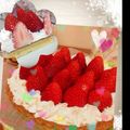 Fuuuﾁｬﾝ's cooksnap of when they made ♡桃＆洋梨のアーモンドクリームタルト♡.